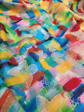 Butterfly Plaid - Multi || Butterfly Fields || Free Spirit