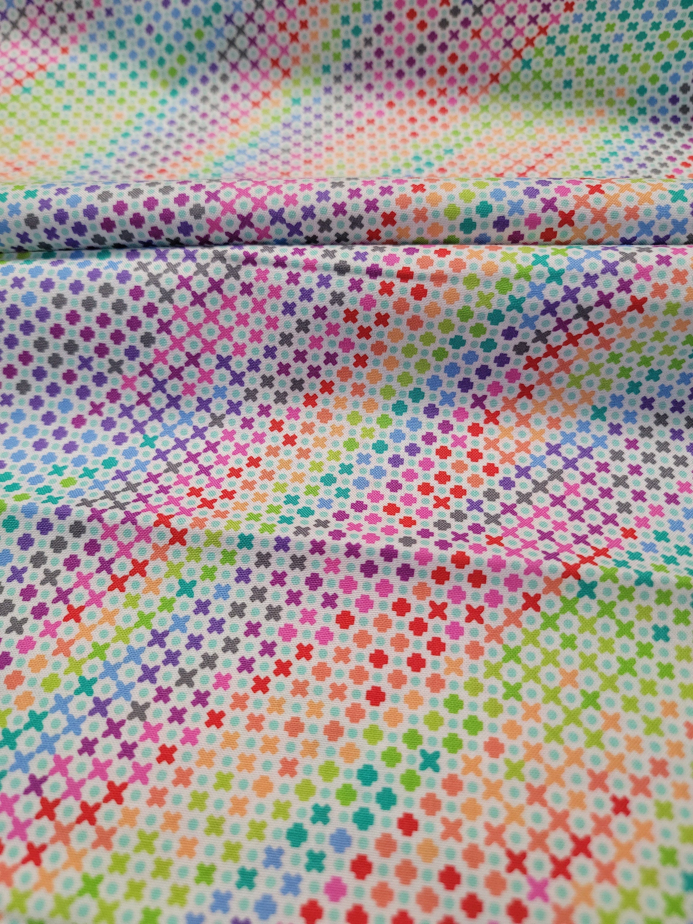 Tula Pink ROAR! || Northern Lights - Mint || Quilting Cotton