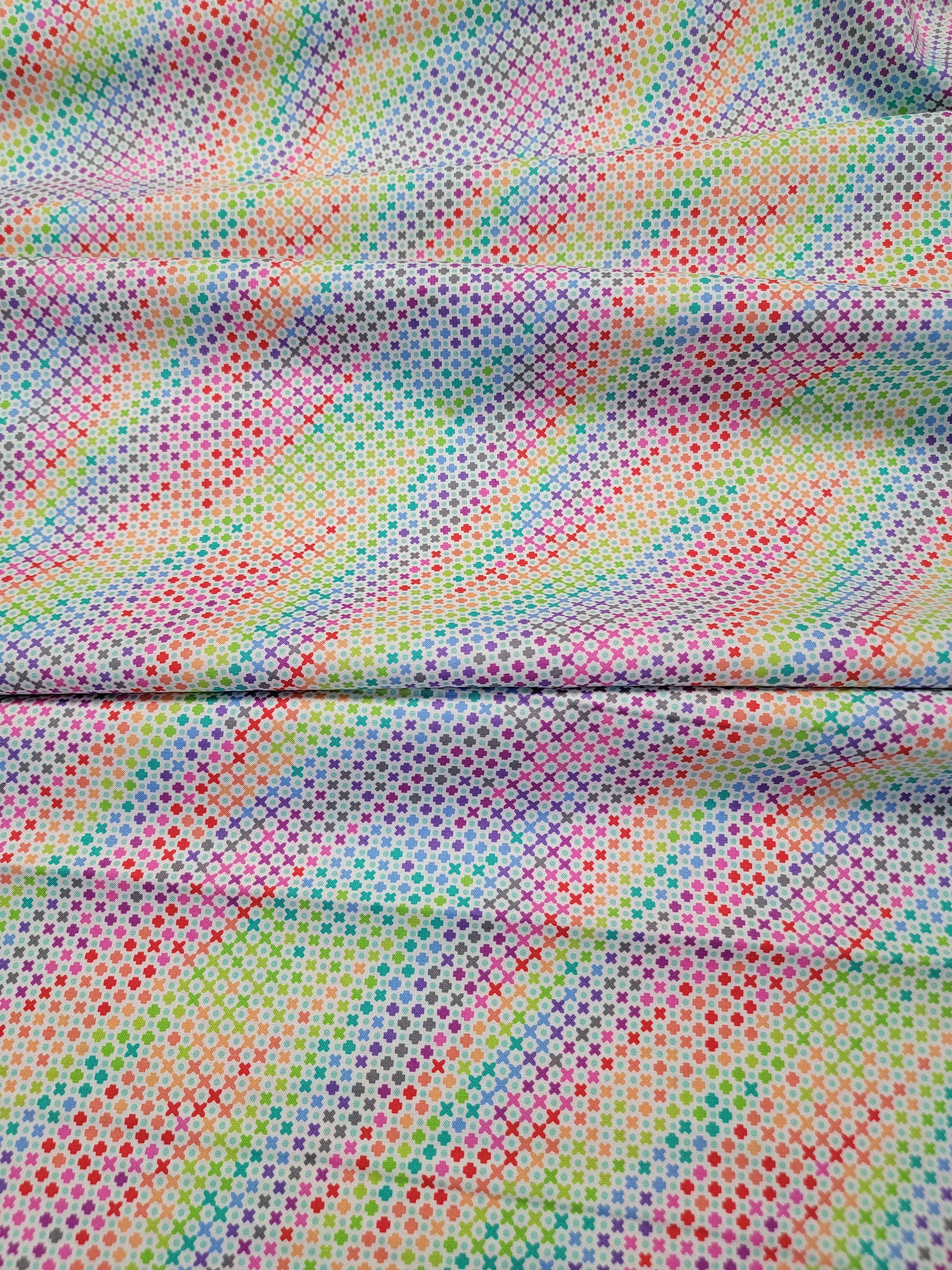 Tula Pink ROAR! || Northern Lights - Mint || Quilting Cotton