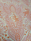 Tula Pink ROAR! || Gift Rapt - Blush || Quilting Cotton