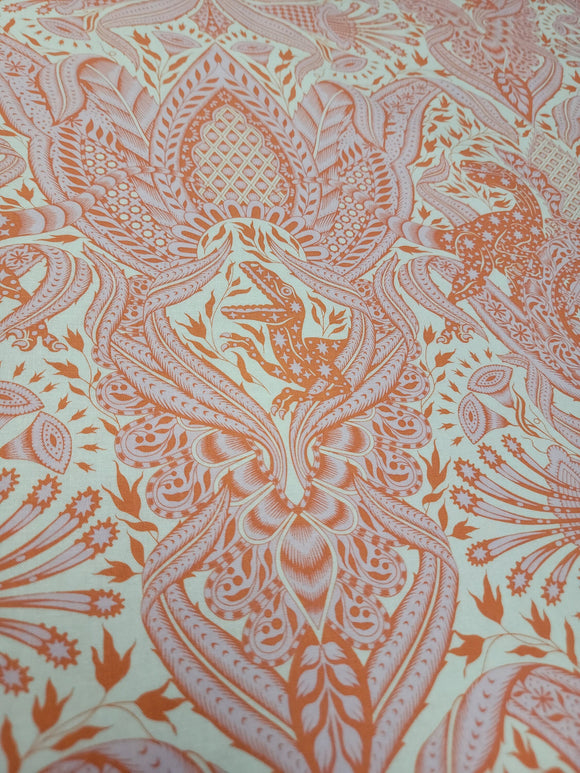 Tula Pink ROAR! || Gift Rapt - Blush || Quilting Cotton