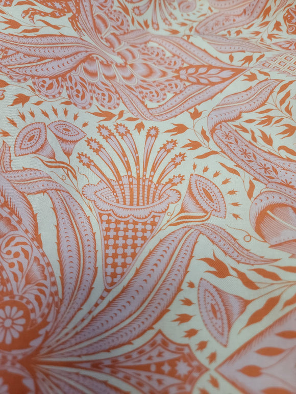 Tula Pink ROAR! || Gift Rapt - Blush || Quilting Cotton