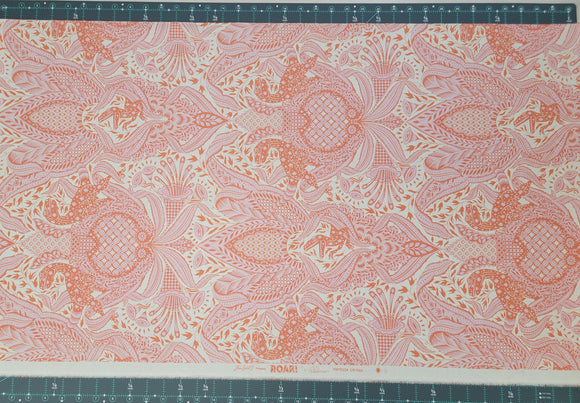 Tula Pink ROAR! || Gift Rapt - Blush || Quilting Cotton