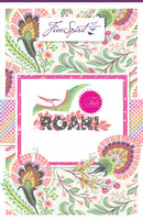 Tula Pink ROAR! || Dinosaur Eggs - Blush (2 1/4" wide "Eggs") || Quilting Cotton