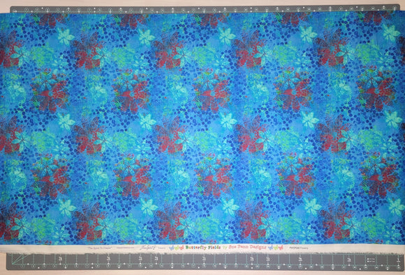 Flowery - Blue || Butterfly Fields || Free Spirit