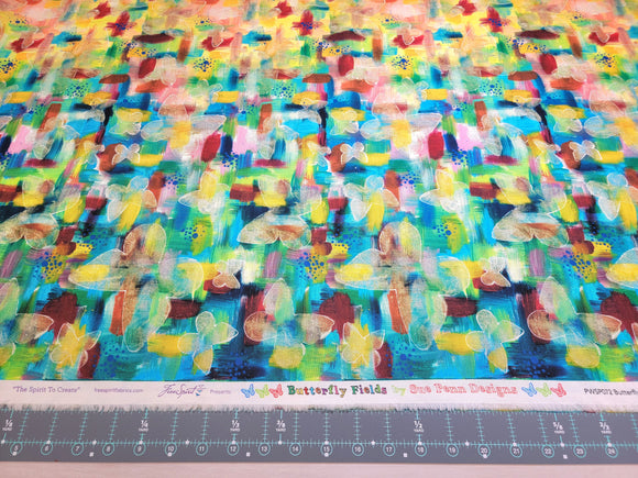 Butterfly Plaid - Multi || Butterfly Fields || Free Spirit