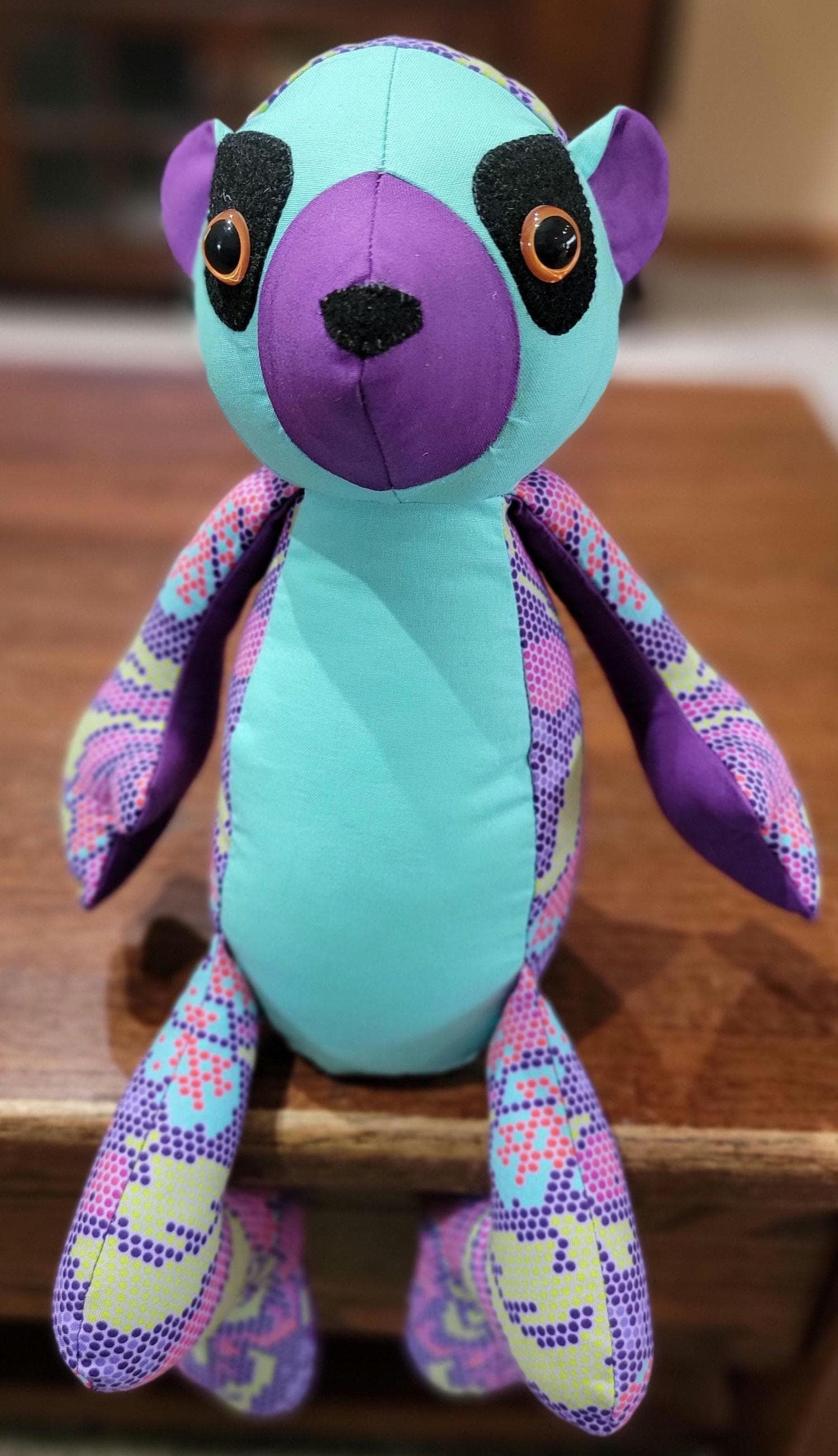 Licorice the Lemur - Funky Friends Stuffed Animal Pattern