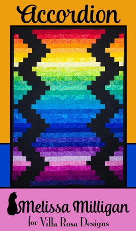 Accordion || Villa Rosa Designs || 2 1/2 Strip Friendly