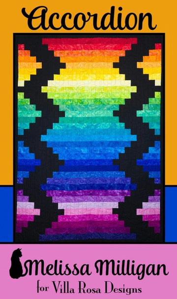 Accordion || Villa Rosa Designs || 2 1/2 Strip Friendly