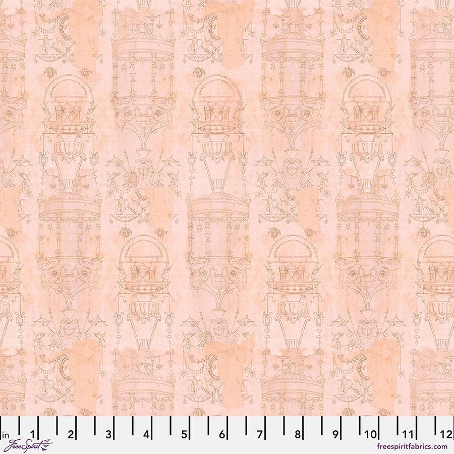 Pink - Toile || Tim Holtz Palette Monthly Collection || Free Spirit