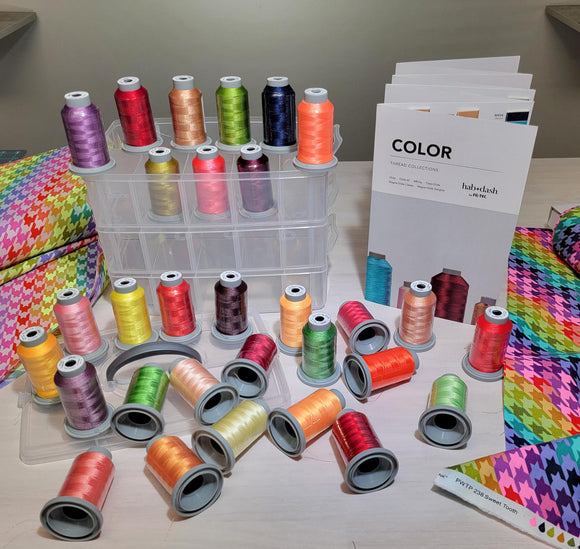 Glide Fruit Cake Thread Kit Collection || Embroidery || Glide 40wt. || Treasured Gifts, LLC Exclusive