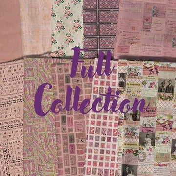 Pink - Typography || Tim Holtz Palette Monthly Collection || Free Spirit