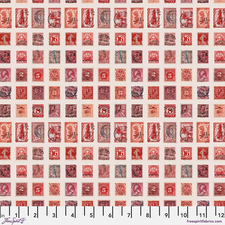 Tim Holtz Palette - Red Stamps || Red Collection || Free Spirit Fabrics