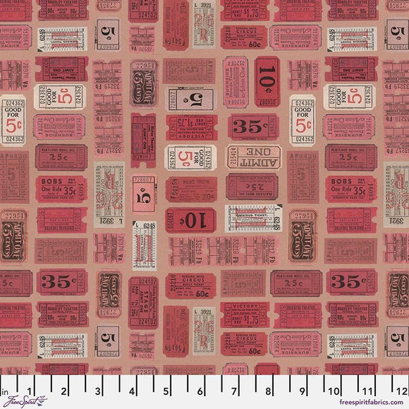 Tim Holtz Palette - Red Tickets || Red Collection || Free Spirit Fabrics