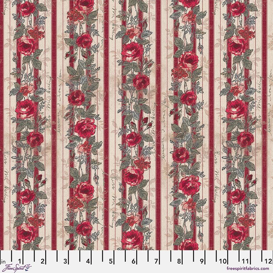 Tim Holtz Palette - Wallpaper || Red Collection || Free Spirit Fabrics