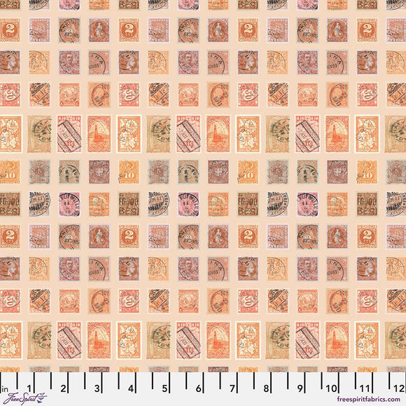 Tim Holtz Eclectic Elements Palette - Orange - Stamps || Orange Collection || Free Spirit Fabrics