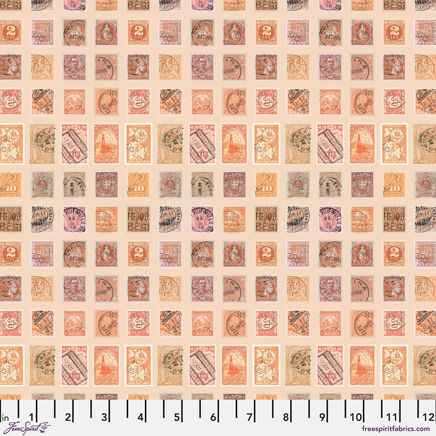 Tim Holtz Eclectic Elements Palette - Orange - Stamps || Orange Collection || Free Spirit Fabrics