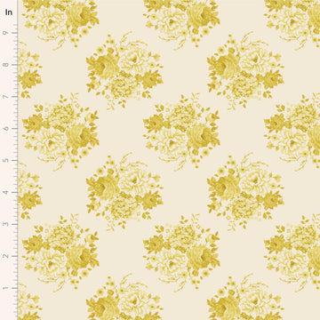 Mia Sour Yellow || Sunday Brunch - Grey/Yellow || Tilda Fabric