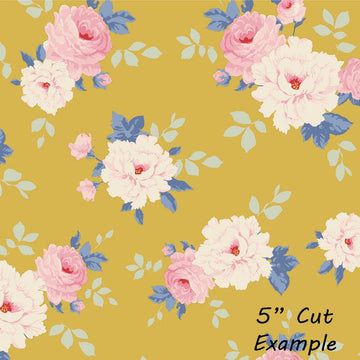 Pernille Yellow || Sunday Brunch - Grey/Yellow || Tilda Fabric