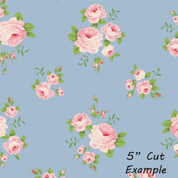 Mille Sky || Sunday Brunch - Blue/Sand || Tilda Fabric