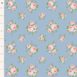 Mille Sky || Sunday Brunch - Blue/Sand || Tilda Fabric