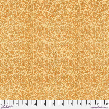 Tim Holtz Eclectic Elements Palette - Orange - Tiny Print || Orange Collection || Free Spirit Fabrics