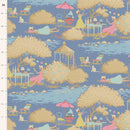 Sunday Brunch Blue || Sunday Brunch - Blue/Sand || Tilda Fabric