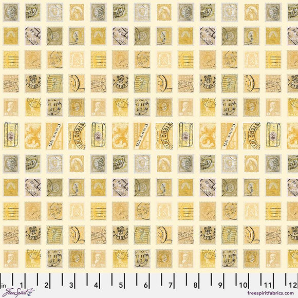 Yellow - Stamps ||Tim Holtz Palette Monthly Collection || Free Spirit