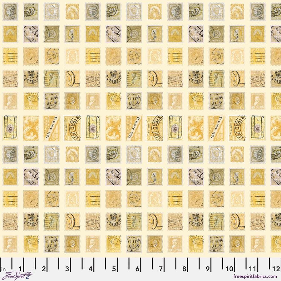 Yellow - Stamps ||Tim Holtz Palette Monthly Collection || Free Spirit