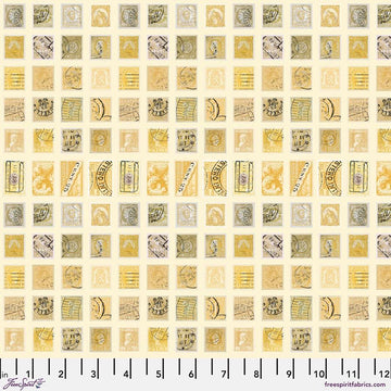 Yellow - Stamps ||Tim Holtz Palette Monthly Collection || Free Spirit