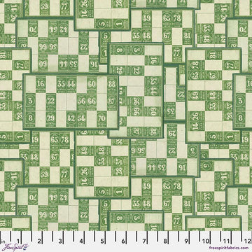 Green Numbers || Tim Holtz Palette - Green || Free Spirit