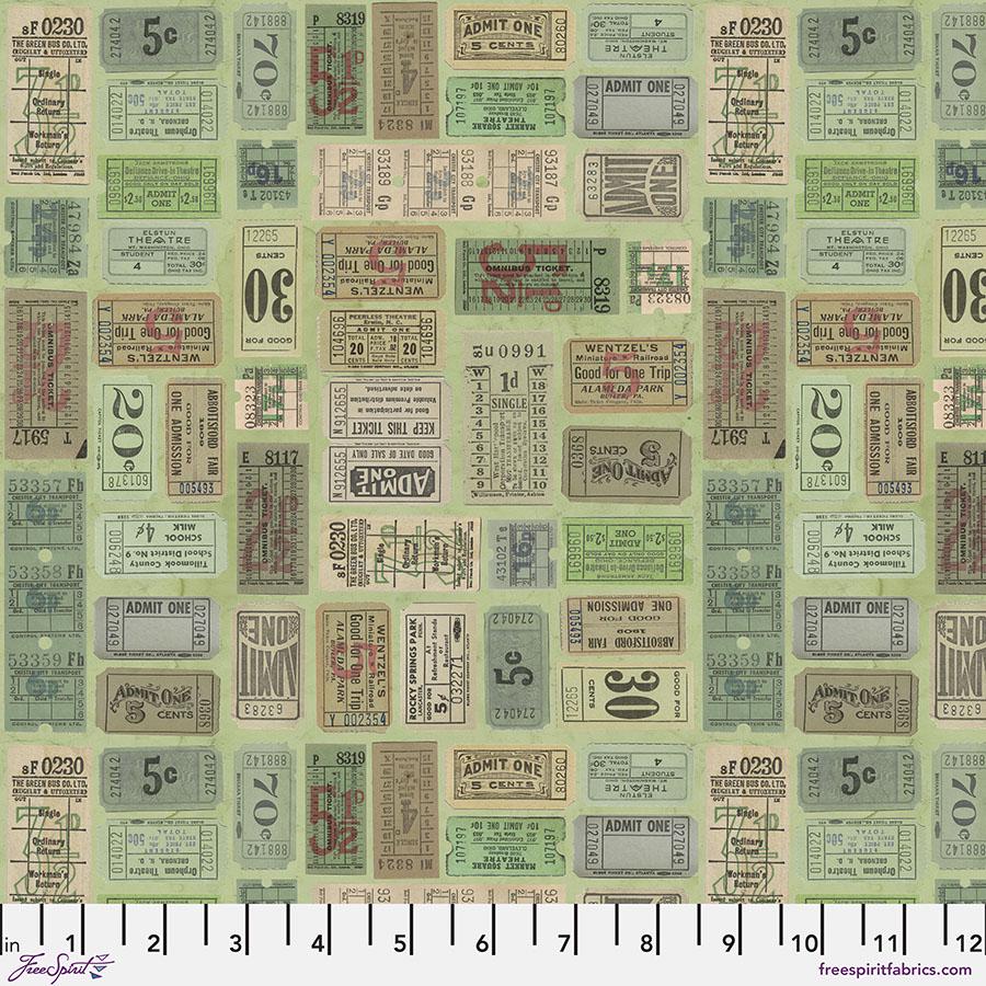 Tim Holtz Palette Collection Bundle - Green || 10 Cuts: Fat Quarter / Half Yard / Yard Bundles