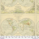 Green Map || Tim Holtz Palette - Green || Free Spirit