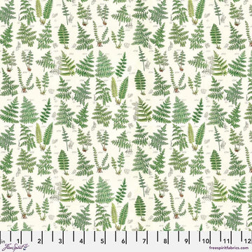 Green Ferns || Tim Holtz Palette - Green || Free Spirit