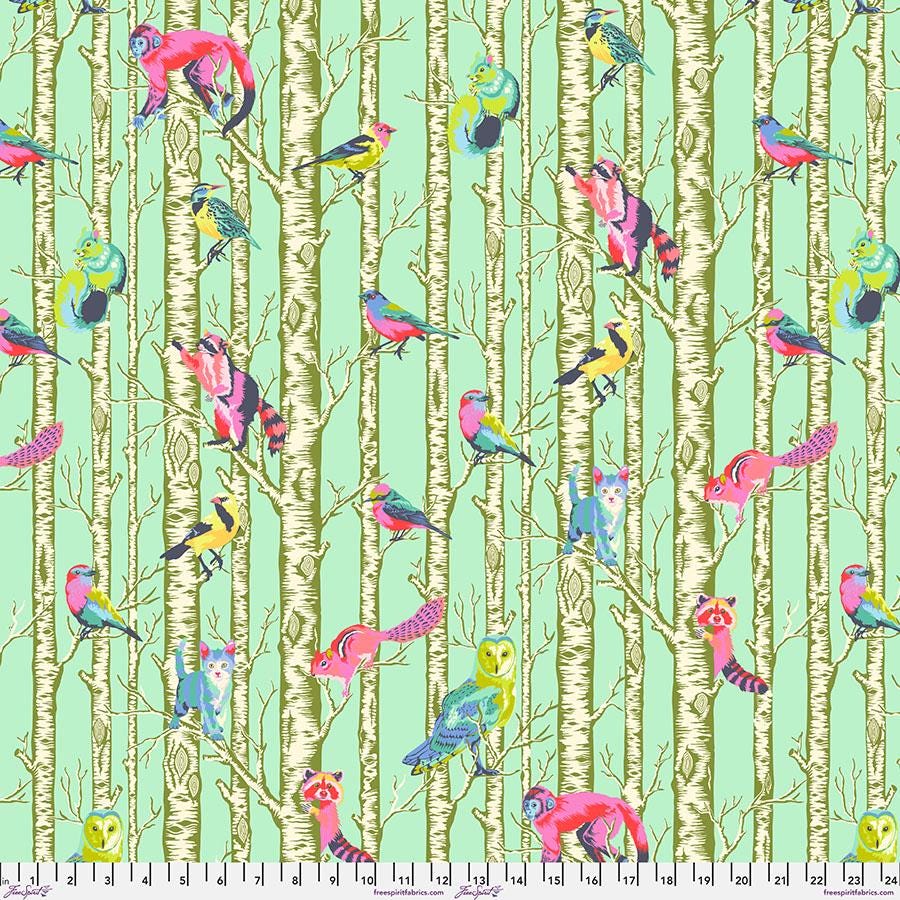 Family Tree - Enchanted || Full Moon Forest II - Tula Pink 50th Fabric Collection || Quilting Cotton