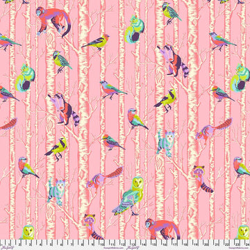 Family Tree - Honey || Full Moon Forest II - Tula Pink 50th Fabric Collection || Quilting Cotton