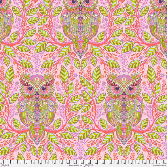 Hootie Patootie - Honey || Full Moon Forest II - Tula Pink 50th Fabric Collection || Quilting Cotton