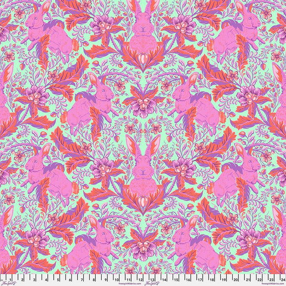 Hoppy Go Lucky - Blossom || Full Moon Forest II - Tula Pink 50th Fabric Collection || Quilting Cotton