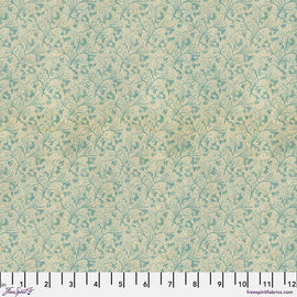 Tim Holtz Palette - Teal Tiny Print || Teal Collection || Free Spirit Fabrics