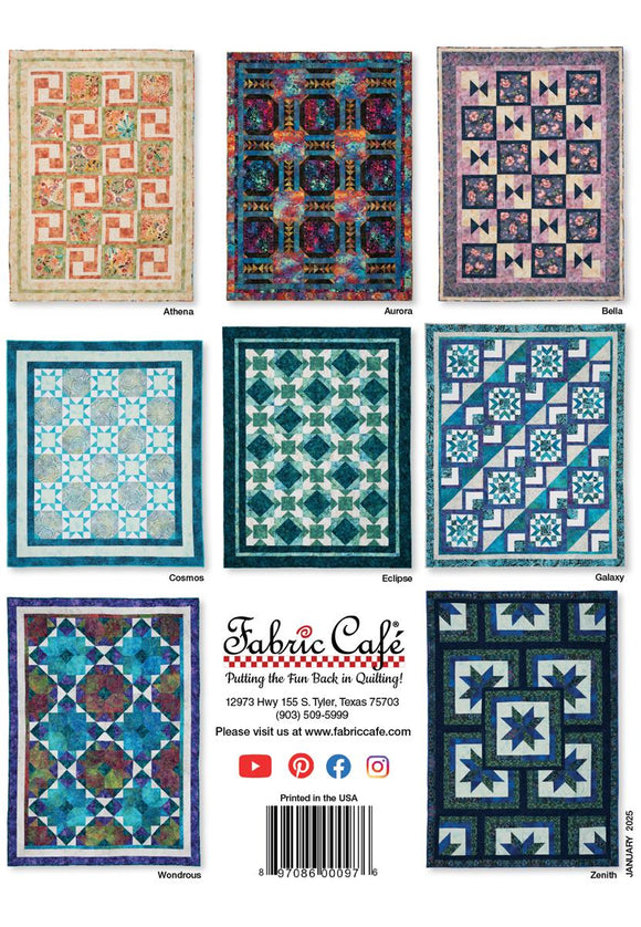 Fabulous 5-Yard Quilts || Fabric Cafe || Pattern Book