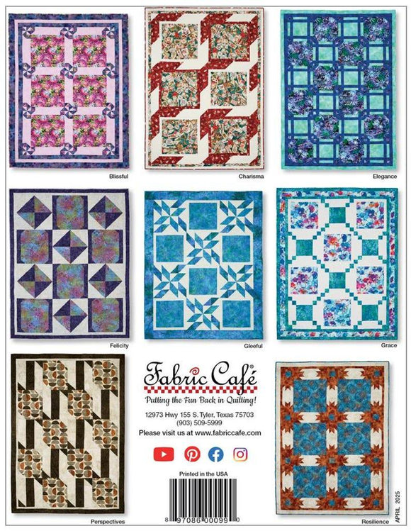 3-Yard Quilts BIG BLOCKS || Fabric Cafe || Pattern Book