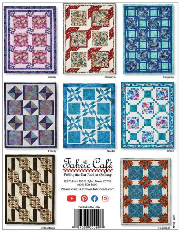 3-Yard Quilts BIG BLOCKS || Fabric Cafe || Pattern Book