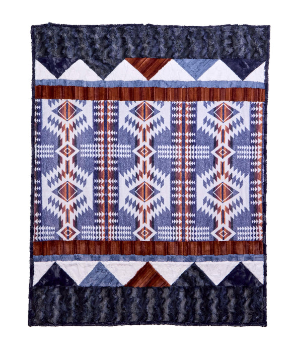 Borderline Cuddle® Kit Crossroads || Shannon Fabrics Cuddle