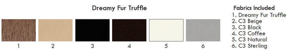 Dreamy Fur Fun Pack Truffle || Shannon Fabrics Cuddle