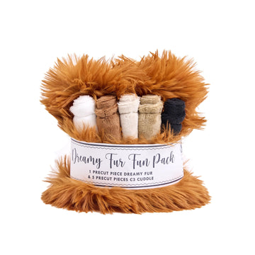 Dreamy Fur Fun Pack Truffle || Shannon Fabrics Cuddle