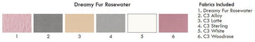 Dreamy Fur Fun Pack Rosewater || Shannon Fabrics Cuddle