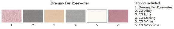 Dreamy Fur Fun Pack Rosewater || Shannon Fabrics Cuddle
