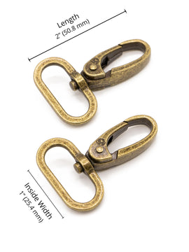 ByAnnie Swivel Hook - 1" - Set of Two