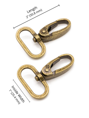ByAnnie Swivel Hook - 1" - Set of Two