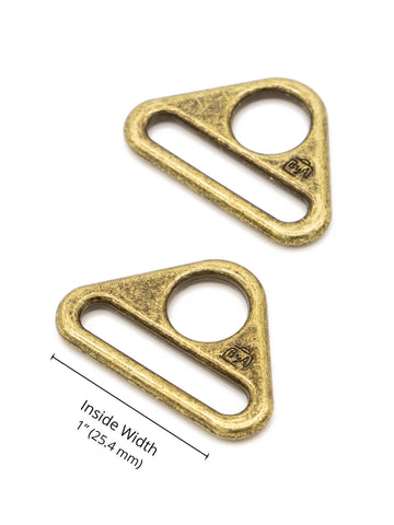 ByAnnie Triangle Ring - 1" - Set of Two